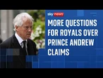 King's senior aide was head of royal protection when Prince Andrew 'asked officer dirt' on Giuffre