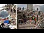 Venezuela's 'moles' search through rubble for earthquake survivors in hard-hit Caraballeda