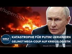 UKRAINE-KRIEG: Katastrophe für Putin! Angriff auf russisches "Amazon" trifft Kremls Kriegslogistik