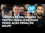 Defesa de Bolsonaro tenta suspender ação e adiar depoimento, mas Moraes nega | O POVO NEWS