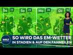 EM 2024 WETTER: Sommermärchen? So sind die Aussichten für Stadien und Fanmeilen & Public Viewing