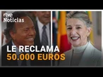 Julio Iglesias demanda a Yolanda Díaz por intromisión al honor | RTVE Noticias