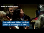 Los vecinos de Aldaia estallan contra el alcalde en un pleno sobre la DANA