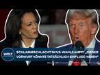 USA: Kamala Harris und Donald Trump liefern sich im Wahlkampf-Endspurt eine wahre Schlammschlacht!