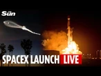 LIVE: Elon Musk’s SpaceX launches new batch of Starlink satellites
