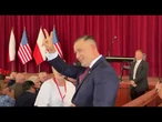 Prezydent Nawrocki w USA: Niech żyje Polska! God Bless America!