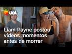 Liam Payne, ex-One Direction, postou no Snapchat momentos antes de morrer; veja vídeos