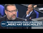 BUNDESTAG: Regierungserklärung von Merz! Kanzler teilt gegen EU aus und schweigt zu anderen Punkten