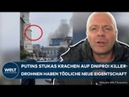 UKRAINE-KRIEG: Putins Stukas haben neue tödliche Eigenschaft! Killerdrohnen erschüttern Dnipro