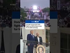 Trump hosts UFC fights on his 80th birthday