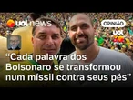 Família Bolsonaro não mede as consequências do que falam; precisam pôr a língua na coleira | Josias