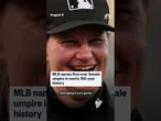 MLB names first-ever female umpire in nearly 150-year history