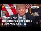 Trump pisca na economia, ajuda Lula na política e fere Bolsonaro | Josias de Souza