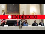 DIRECTO | Trump comparece junto al director del FBI, Kash Patel, en el Despacho Oval