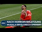 JAMAL MUSIALA: Bayern-Star nach Horrorverletzung erfolgreich operiert