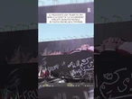 A Teheran un murale con Trump in una bara