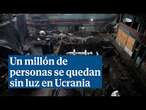 Un nuevo ataque ruso con drones ha dejado sin suministro eléctrico a más de un millón de personas