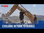 'No forces in the world will be able to uproot us,' says Hezbollah as Lebanese return home