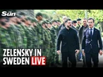 LIVE: Ukraine's Zelensky and Swedish PM Kristersson hold press conference in Uppsala