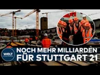 BADEN-WÜRTTEMBERG: Milliarden-Schock! Stuttgart 21 wird noch teurer – Fertigstellung ab 2031