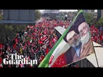 Millions walk with Ali Khamenei's coffin in Tehran funeral procession