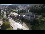 France : le sanctuaire de Lourdes frappé par des inondations