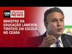 Camilo Santana lamenta tiroteio que matou alunos em escola no interior do Ceará | BASTIDORES CNN