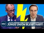 STREIT UM RENTENPAKET: Linie bleibt hart! – Junge Union zieht Merz weiter die Daumenschrauben an!