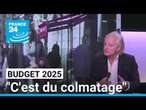 Présentation du budget 2025 en conseil des ministres : 