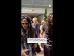 L'incontro tra Ghali e Lenny Kravitz al Roland Garros