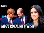 Meghan ‘has NO desire to reconnect with Royals’ & ‘worries she'd be pushed out’ if peace talks work