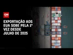 Exportações aos Estados Unidos sobem pela 1ª vez desde julho de 2025 | CNN MERCADO
