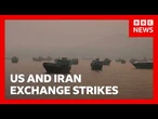 US and Iran exchange strikes in latest test of fragile ceasefire | BBC News