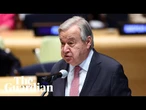 Countries' new climate targets must go 'further, faster', says UN chief Guterres