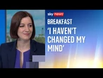 'I haven't changed my mind on assisted dying bill', education secretary tells Sky News