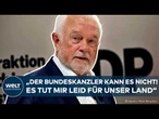 DEUTSCHLAND: "Der Bundeskanzler kann es nicht!" Wolfgang Kubicki rechnet mit Merz' Personalpoker ab