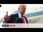 US President Donald Trump expected to make 'major' statement on support for Ukraine | BBC News
