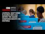 Lourival Sant'Anna: Eleições nos EUA devem ter maior comparecimento da história | CNN PRIME TIME