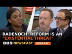 Why has UK Conservative leader Kemi Badenoch called Reform an "existential threat?' | BBC Newscast