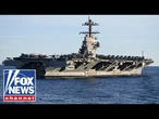 Navy deploys LARGEST aircraft carrier as Trump steps up cartel fight