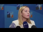 Meloni: Impegno del 5%? "Non ho sentito polemiche, anche la Spagna ha firmato lo stesso documento"
