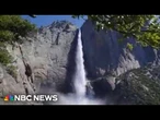 Videos show big crowds at Yosemite National Park as summer season picks up