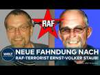 TERROR: Polizei gibt neue Bilder zu RAF-Terrorist Ernst-Volker Staub raus - Fahndung auf Hochtouren!