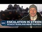 KRIEG IN SYRIEN: Eskalation! Russland greift ein - schickt Putin mehr Truppen? Rebellen rücken vor