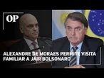 Alexandre de Moraes autoriza Flávio Bolsonaro e familiares a visitarem ex presidente