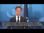 Rutte: In Ucraina si imparai lezione di Budapest del 1994 e si eviti attacco russo dopo accordo