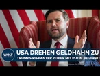 UKRAINE-KRIEG: USA stoppen Hilfe! Trump trifft Putin in Alaska, Debatte um Frieden und Gebietstausch