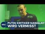 ALEXEJ NAWALNY: Seit Tagen kein Lebenszeichen von Putin-Kritiker! Verbündete schlagen Alarm