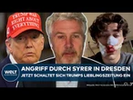 DRESDEN: Messerangriff auf US-Amerikaner! Jetzt schaltet sich Donald Trumps Lieblingszeitung ein