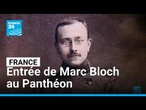 Entrée de Marc Bloch au Panthéon : une cérémonie ouverte au public en présence d'Emmanuel Macron